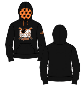 OCGSL - Bomb Squad Sublimated Hoodie (Adult & Youth) - Orange/Black