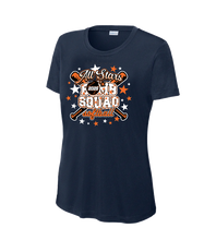 Load image into Gallery viewer, Bomb Squad All Stars - Womens Dri Fit - Navy, Black , Orange