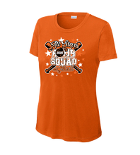 Load image into Gallery viewer, Bomb Squad All Stars - Womens Dri Fit - Navy, Black , Orange