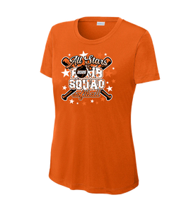 Bomb Squad All Stars - Womens Dri Fit - Navy, Black , Orange