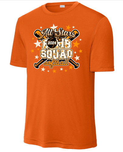 Bomb Squad All Stars - Orange (Dri-Fit Shirt)