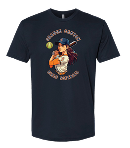 OCGSL Softball Girl Cotton Tee - ADULT