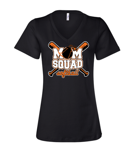 Mom Squad Relaxed VNeck Tee