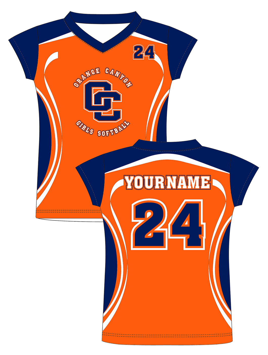 OCGSL - Player Jersey with Name and Number