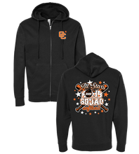 Load image into Gallery viewer, Bomb Squad All Stars Zippered Sweatshirt (Navy or Black 5-7 Days