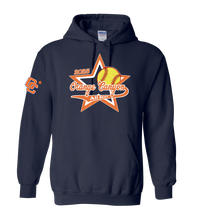 Load image into Gallery viewer, Big Star All Stars Pullover Sweatshirt (NAVY &amp; Black)