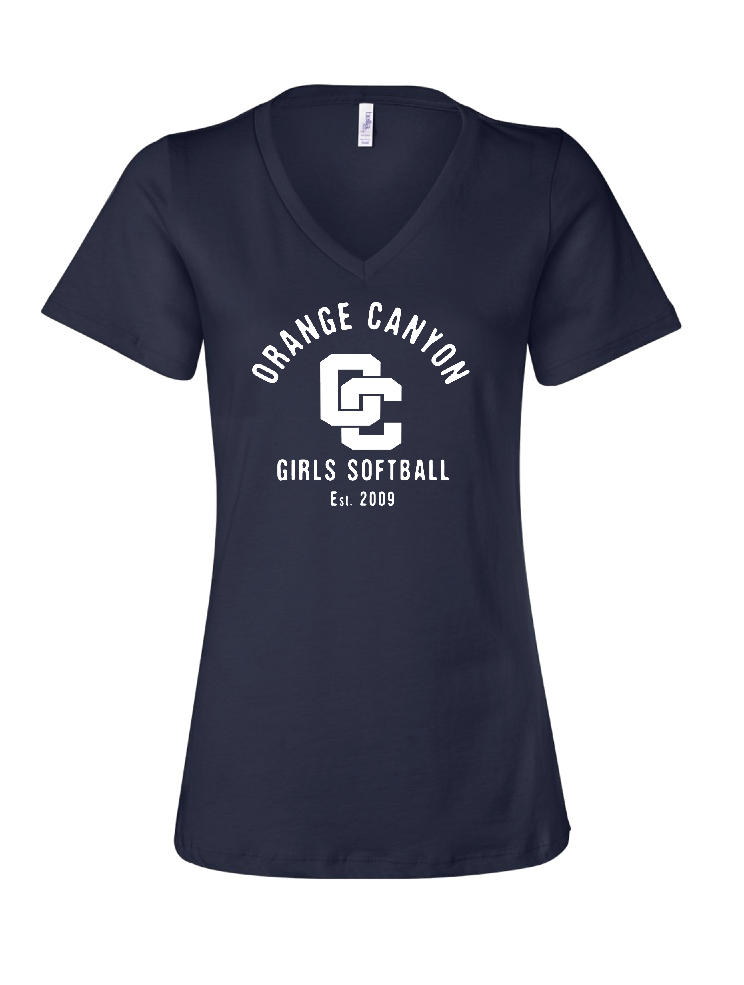 OCGSL Est V-Neck Navy