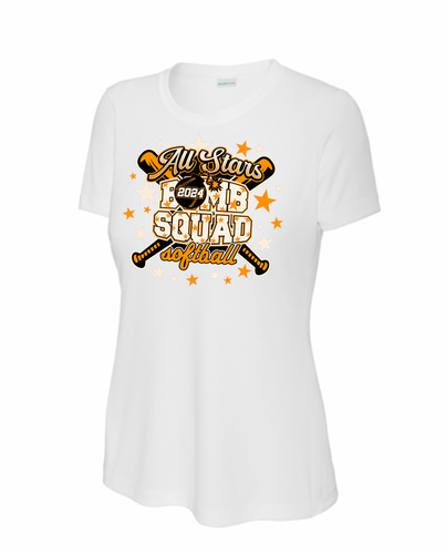 Bomb Squad All Stars - Womens Dri Fit - White