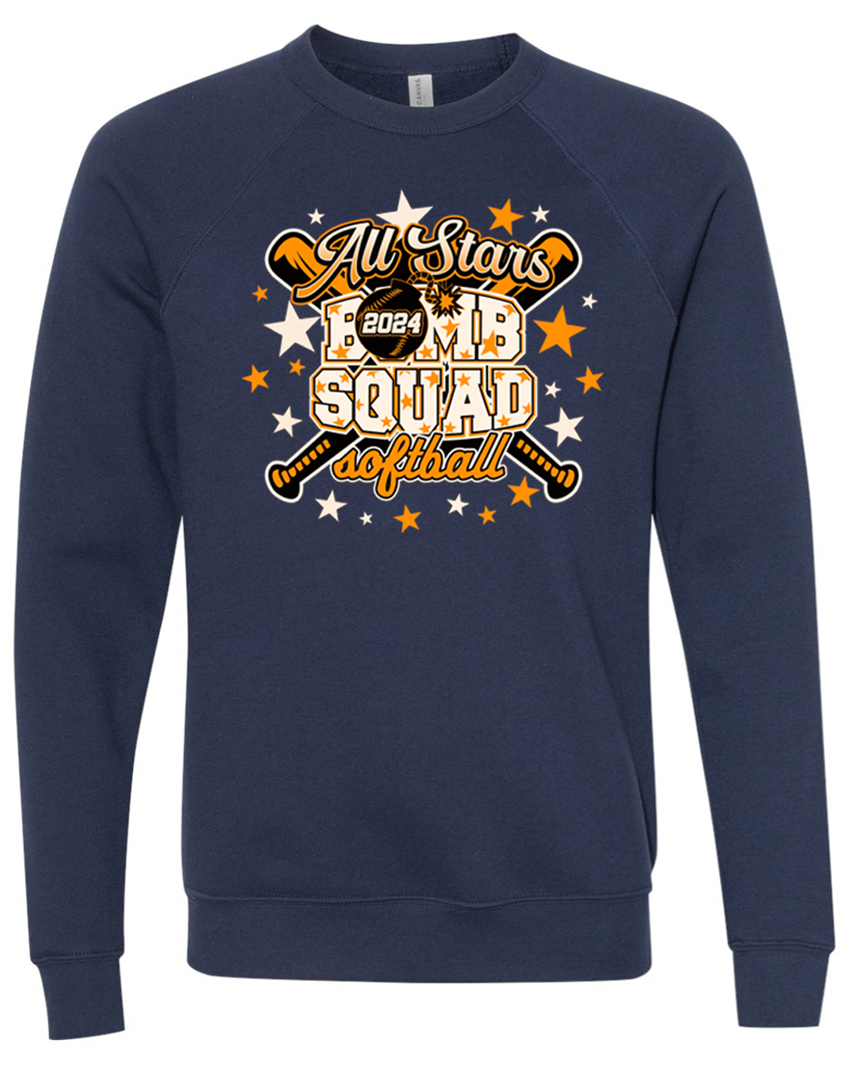 Bomb Squad All Stars Crewneck Sweatshirt